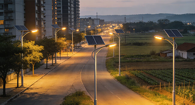 solar street lights